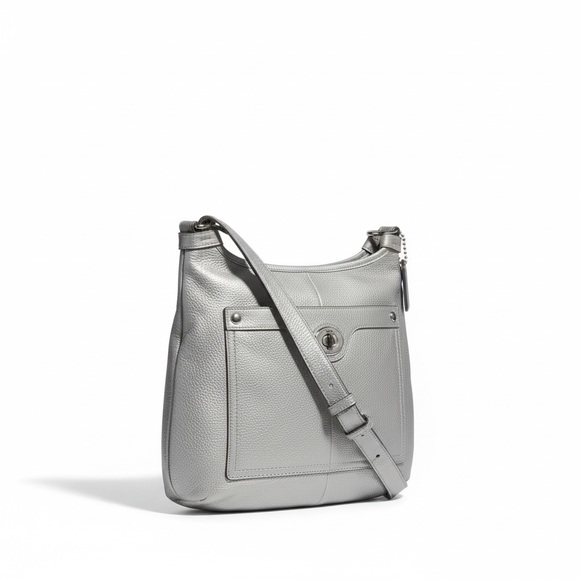 Coach Penelope Dune Pebbled Leather Crossbody - Picture 3 of 15